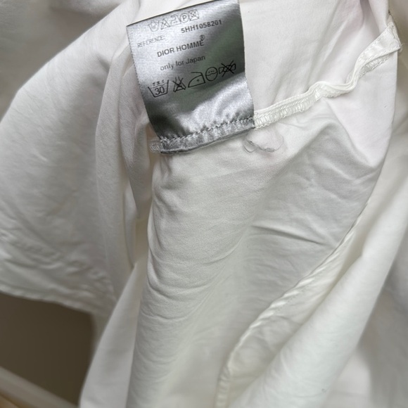 DIOR VINTAGE Christian Dior and Duncan Grant White Dress Shirt - Picture 9 of 9